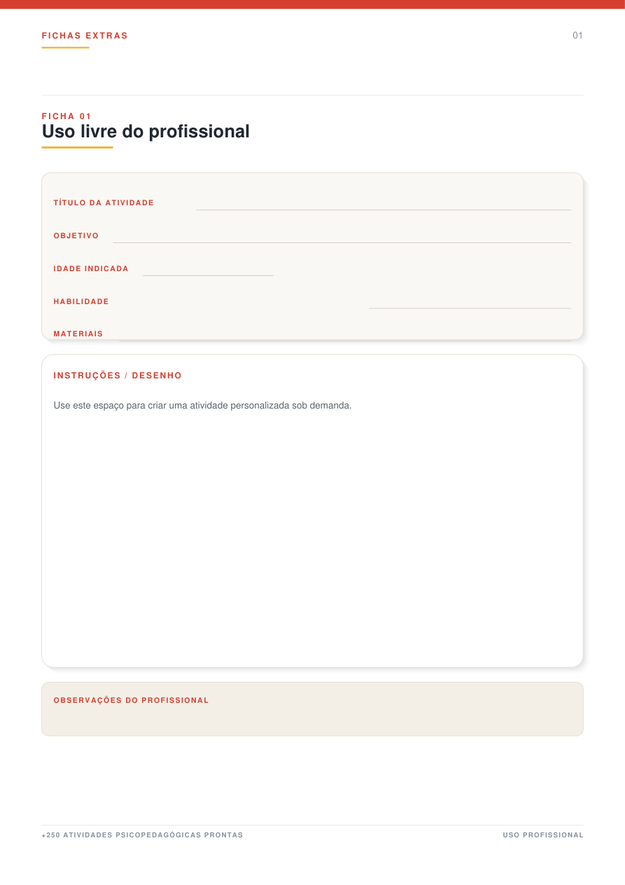Fichas Pedagógicas